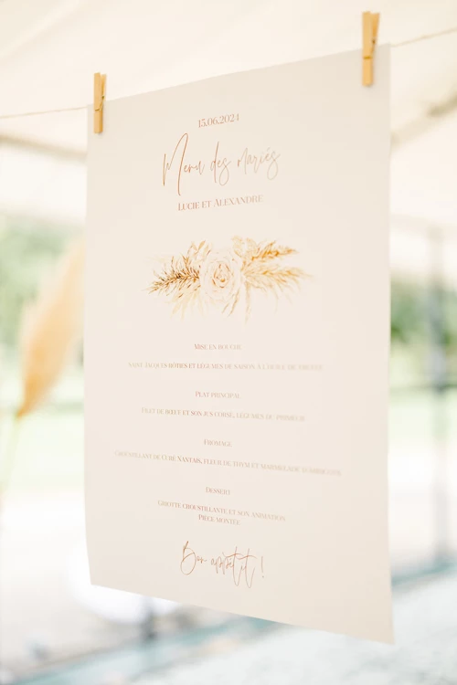 papier faire-part de mariage écriture bonheur lettre